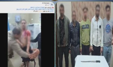 ضبط 5 متهمين لاتهامهم بالتعدي على أسرة باستخدام مادة حارقة بالبحيرة