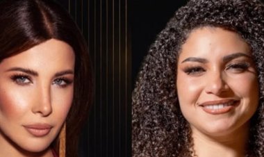نانسي عجرم ونسمة محجوب في حفل خاص بالمتحف المصري الكبير 16 يونيو