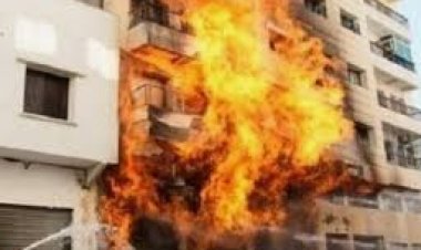 نشوب حريق كبير بفرن عيش في شارع البترول بعزبة النخل والحماية المدنية تسيطر عليه