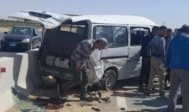 عاجل.. إصابة 15 شخصًا في انقلاب ميني باص بالسويس