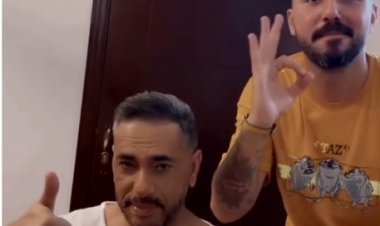 بعد خروجه من السجن.. نيولوك جديد للمطرب  فضل شاكر وعودة لحياة المطربين بعد 13 سنة غياب