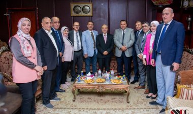 رئيس جامعة طنطا يتفقد كليتى الحقوق والهندسة