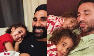 أحمد سعد يوجه رسالة مؤثرة لابنته: «حضنها أكبر من أي حضن»