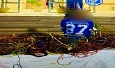 ضبط فرد أمن إداري لسرقته الأسلاك الكهربائية من داخل الوحدات السكنية بالشروق 