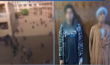 القبض على بائعي خضروات بعد دخول خيولهم مدرسة والتسبب فى إصابة المدير  وعامل ببولاق 