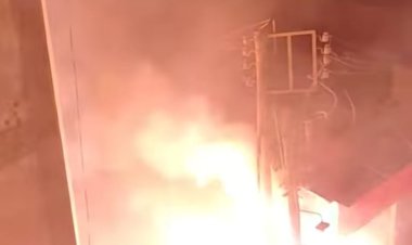 إخماد حريق اندلع في كابينة كهرباء بمنطقة ناهيا بكرداسة (صور)