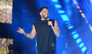 بالصور| محمد حماقى يحيى حفله الغنائى ضمن فعاليات مشروع «ليالي مصر»