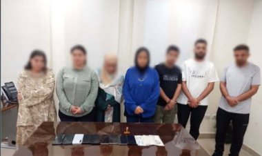 القبض 4 سيدات و3 رجال داخل وكر لممارسة الأعمال المنافية للأداب بأكتوبر 