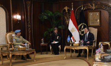 وزير الداخلية يستقبل  المُستشار الشُرطى لمنظمة الأمم المُتحدة لبحث التعاون المُشترك