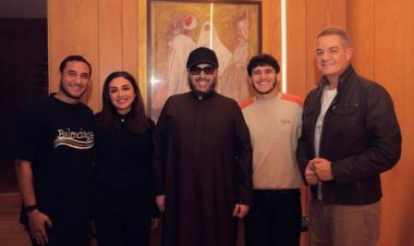 عزومة فطير مشلتت.. كواليس زيارة المستشار تركي آل الشيخ لمنزل صوت مصر أنغام