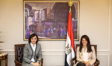 وزيرة التعاون الدولي تستقبل سفيرة جمهورية رومانيا الجديدة بالقاهرة