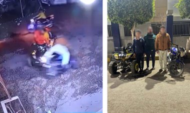 ضبط "طفل البيتش باجي" وصاحب الدراجة بعد فيديو التصادم المروع بالشهداء