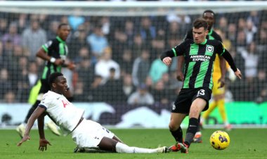 توتنهام‬⁩ ينتزع فوزًا قاتلًا أمام برايتون ويرتقي للمركز الرابع في الدوري الإنجليزي‬⁩