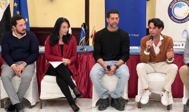 أحمد مجدي يتحدث عن ترشيد المياه بمهرجان الفيوم السينمائي