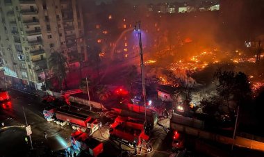 خسائر حريق استوديو الأهرام.. احتراق 10 عقارات وتضرر 46 شقة وتدمير 3 مبان