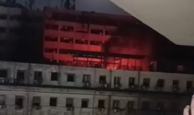 مصدر أمني:  إخماد حريق محدود تجدد بسنترال رمسيس