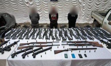 سقوط تشكيل عصابى لجلب الأسلحة بحوزته 47 بندقية خرطوش وذخائر فى البحيرة 