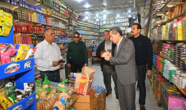 محافظ الغربية يقود حملة تفتيشية مفاجئة على السلاسل التجارية الكبرى