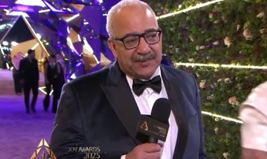 بيومي فؤاد من مهرجان «Joy Awards»: مش بعرف أجي السعودية غير لما أكل كبسة