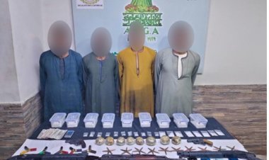 مصرع أثنين من العناصر الإجرامية وضبط 4 آخرين خلال اقتحام بؤرة لتجارة المخدرات بأسيوط 