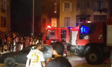 حريق جديد... نيران تلتهم 4 شقق سكنية بمدينة 6 أكتوبر (صور)