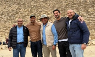 ويل سميث يعلّق بطرافة على زيارته لأهرامات الجيزة