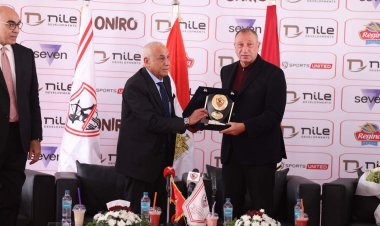 حسين لبيب: «سعيد بزيارة مجلس الأهلي.. وينقصنا تواجد العامري فاروق»