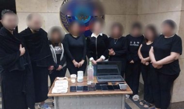 ضبط 7 سيدات وراغبي متعة داخل  نادى صحى "بدون ترخيص" بالشروق 