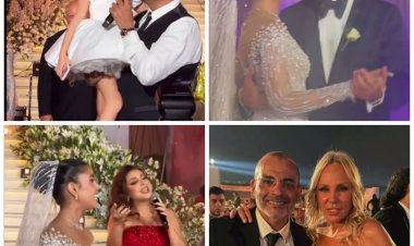 الهضبة وأنغام أبرز الحضور.. تفاصيل ليلة زفاف أسطورية لابنة محمد السعدي