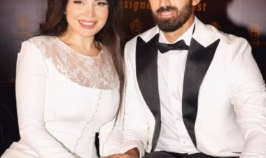 مي عز الدين تشيد بنجاح الدكتور أحمد تيمور: «فخورة بيك يا زوجي»