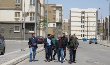 رئيس جهاز العبور الجديدة يتابع سير العمل بالمشروعات السكنية والطرق والمرافق