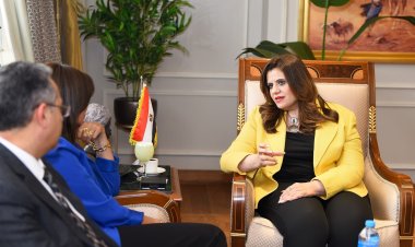 وزيرة الهجرة تستقبل مسئولين من «إي فاينانس» لبحث التعاون في ملف التدريب من أجل التوظيف