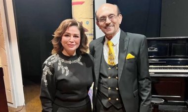 إلهام شاهين توجه رسالة مؤثرة لمحمد صبحي بعد تكريمه وأزمته الصحية