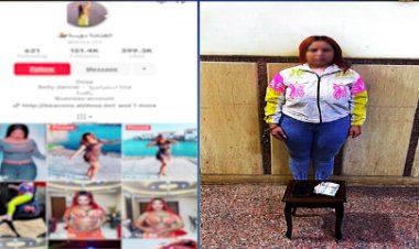 الداخلية تكشف تفاصيل ضبط الراقصة دوسة  لنشر مقاطع فيديو خادشة للحياء على مواقع التواصل بكفر الشيخ