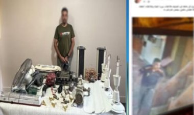 "مراوح الجامع"..القبض على لص سرق مسجد بالإسماعيلية 