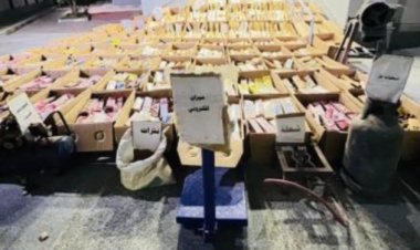 ضبط عاملان بحوزتهما قرابة 4 مليون قطعة ألعاب نارية بالفيوم 