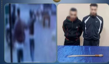 القبض على المتهمين بحمل أسلحة بيضاء وتهديد صاحب معرض بالجيزة