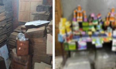 ضبط مالك مصنع مستحضرات ومستلزمات طبية "بدون ترخيص" بالمنوفية     