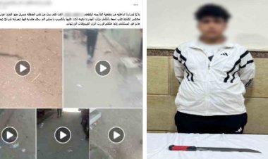 ضبط المتهم بالتعدي على ربة منزل بسلاح أبيض بسبب خلافات جيرة في الإسماعيلية