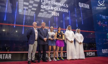 نور الشربيني تتوج ببطولة »قطر كلاسيك» للاسكواش