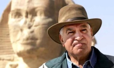 تامر أمين: زاهي حواس جوهرة مصرية ترفع رأسنا أمام العالم