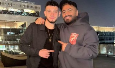 بعد اكتشاف صلة قرابة بينهما.. دويتو غنائى يجمع بين تامر حسنى والمطرب السورى الشامى