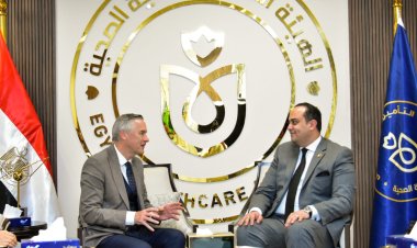 رئيس هيئة الرعاية الصحية يبحث تعزيز التعاون مع الغرفة الألمانية العربية للصناعة والتجارة