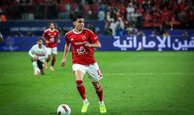 إصابة "بن شرقي" بجرح قطعي في الفم خلال مباراة الأهلي وسموحة