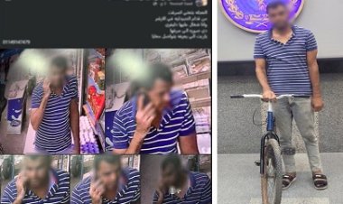 "رصدته كاميرات المراقبة".. أمن سوهاج يضبط سارق دراجة هوائية من أمام صيدلية