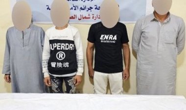 "انتحلوا صفة موظفي خدمة عملاء".. سقوط عصابة سرقة بطاقات الدفع الإلكترونى فى المنيا 