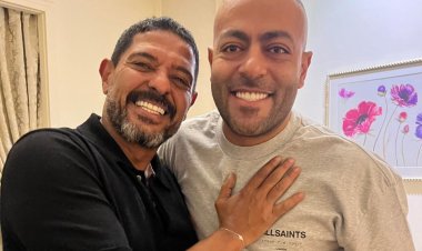 بالصور.. هاني فرحات مفأجاة حفل تامر عاشور