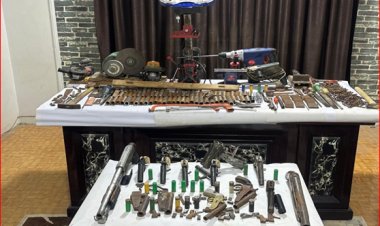 ضبط ورشة لتصنيع الأسلحة النارية في المنيا 