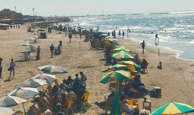 استمرار الإقبال على مدينة رأس البر خلال ثانى أيام عيد الفطر المبارك