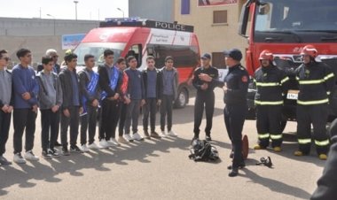 الداخلية تنظم زيارة طلاب مدارس لمديرية أمن القاهرة